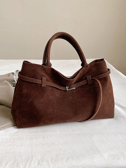"Serena" Wildleder Handtasche