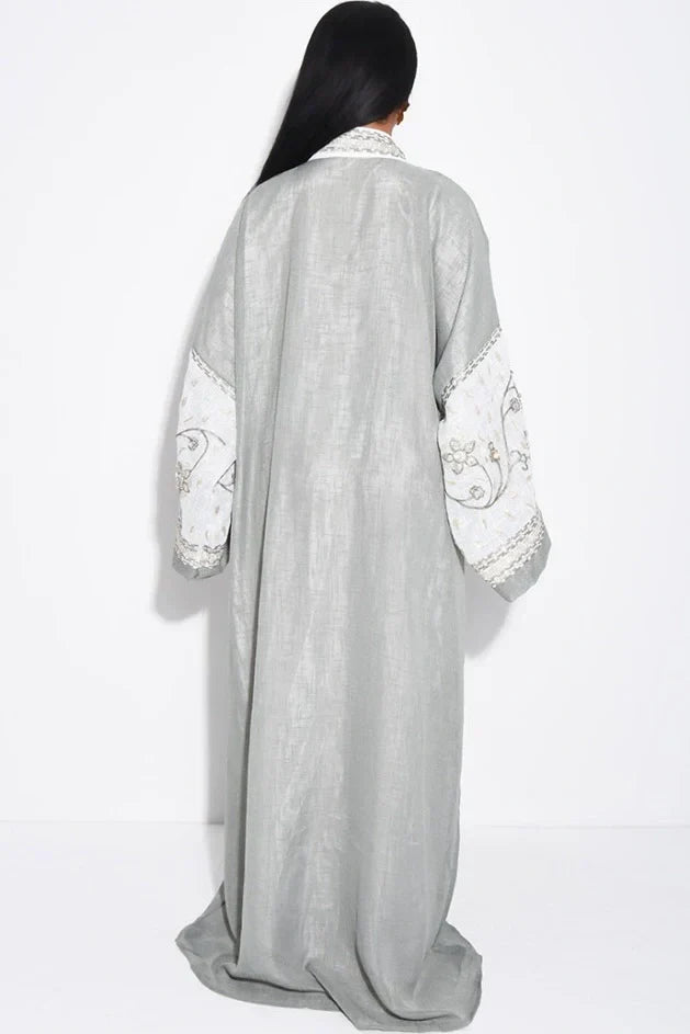Hochwertige Abaya aus Leinen
