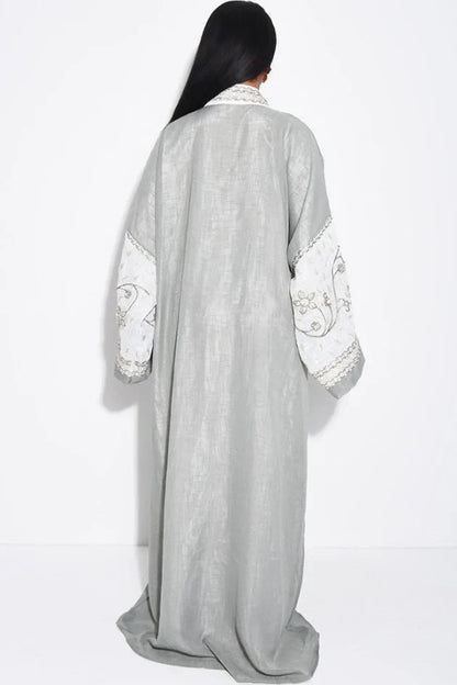 Hochwertige Abaya aus Leinen