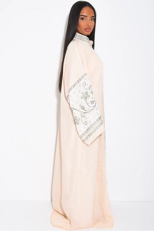 Hochwertige Abaya aus Leinen